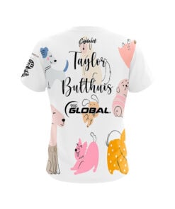 Alternative view of 900 Global Taylor Bulthuis Dog Doodle CoolWick Bowling Jersey