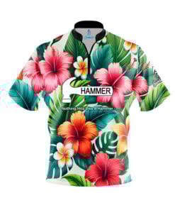 Hammer Lei Quick Ship CoolWick Sash Zip Bowling Jersey