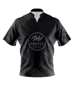 Motiv Dapper Quick Ship CoolWick Sash Zip Bowling Jersey