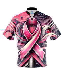 Pink Awareness Fast Track CoolWick Bowling Jersey