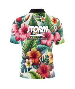 Alternative view of Storm Lei Quick Ship CoolWick Sash Zip Bowling Jersey