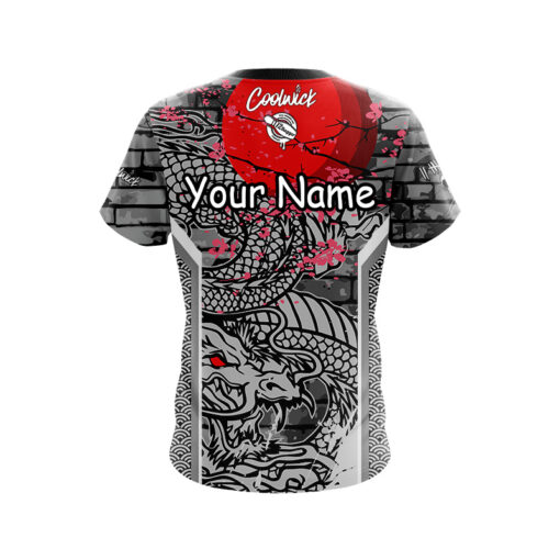 12Bagger Red Moon CoolWick Bowling Jersey - Image 2