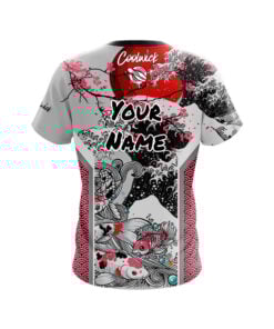 Alternative view of 12Bagger Koi CoolWick Bowling Jersey