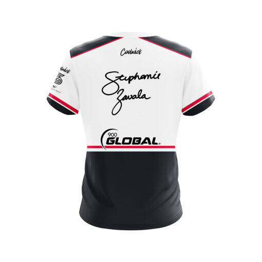 900 Global Stephanie Zavala Dale Inspired CoolWick Bowling Jersey - Image 2