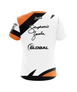 Alternative view of 900 Global Stephanie Zavala HD Inspired CoolWick Bowling Jersey