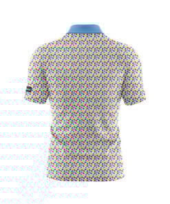 Alternative view of CoolWick Autism Awareness Everyday Button Polo