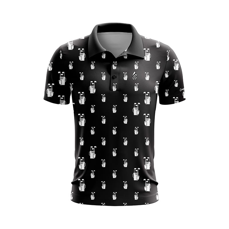 CoolWick Caddy Everyday Button Polo