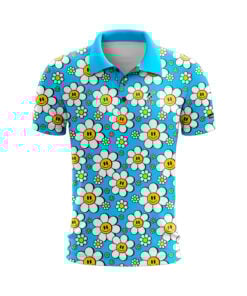 CoolWick Daisy Everyday Button Polo