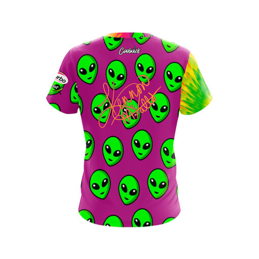 Ebonite Kennon McFalls Aliens CoolWick Bowling Jersey - Image 2