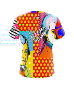 Alternative view of Ebonite Kennon McFalls Classic Portrait CoolWick Bowling Jersey