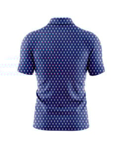 Alternative view of CoolWick Firecracker Everyday Button Polo
