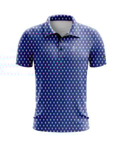 CoolWick Firecracker Everyday Button Polo