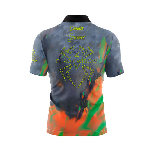 Hammer Black Widow Toxin Hybrid Fast Track CoolWick Bowling Jersey - Image 2