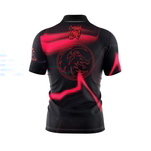 SWAG Black Dragon Fast Track CoolWick Bowling Jersey - Image 2
