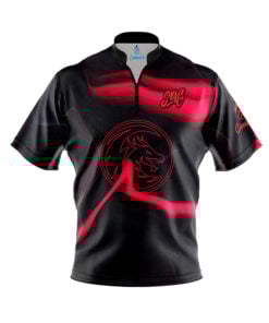 SWAG Black Dragon Fast Track CoolWick Bowling Jersey