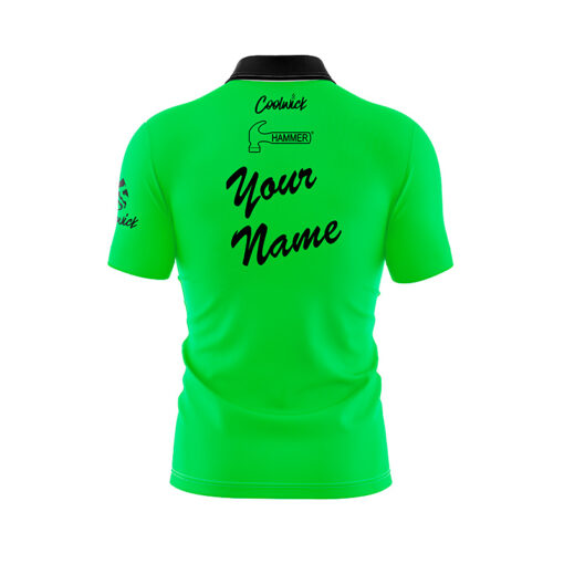 Hammer Black Widow Toxin Solid Fast Track CoolWick Bowling Jersey - Image 3