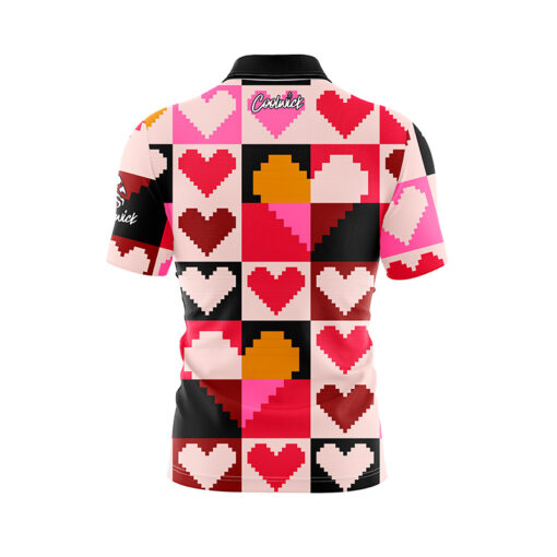 All Love Fast Track CoolWick Bowling Jersey - Image 2