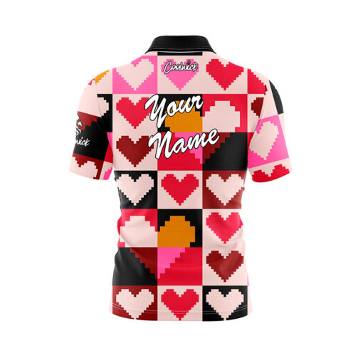 All Love Fast Track CoolWick Bowling Jersey - Image 3