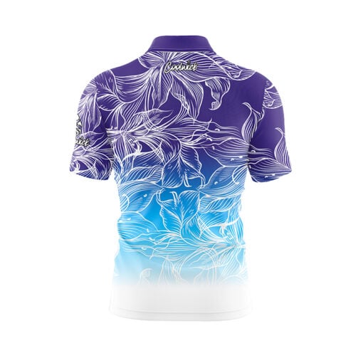 Beautiful Leaf Fast Track CoolWick Bowling Jersey - Image 2