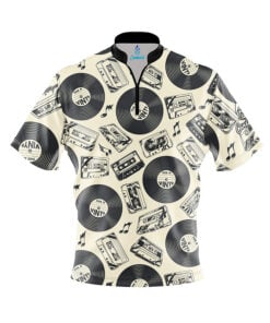 Music Lover Fast Track CoolWick Bowling Jersey