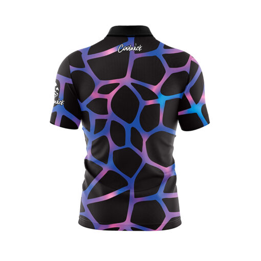 Colorful Webs Fast Track CoolWick Bowling Jersey - Image 2
