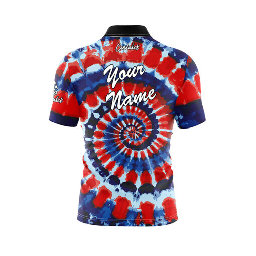 Praise the USA Fast Track CoolWick Bowling Jersey - Image 3