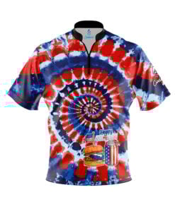 Praise the USA Fast Track CoolWick Bowling Jersey