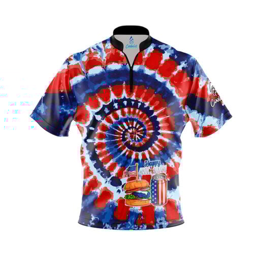 Praise the USA Fast Track CoolWick Bowling Jersey