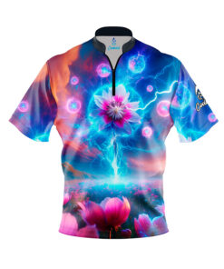 Flower Energy Fast Track CoolWick Bowling Jersey
