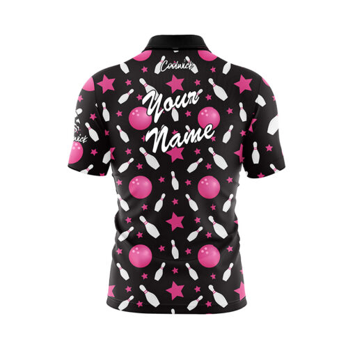 Night Bowling Fast Track CoolWick Bowling Jersey - Image 3