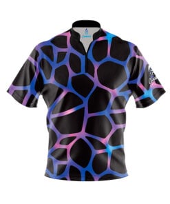Colorful Webs Fast Track CoolWick Bowling Jersey