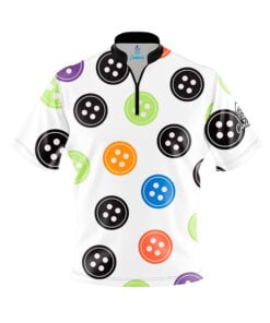 Sewing Buttons Fast Track CoolWick Bowling Jersey