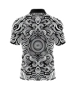 Alternative view of Psycho Swirls Fast Track CoolWick Bowling Jersey