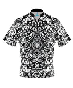 Psycho Swirls Fast Track CoolWick Bowling Jersey