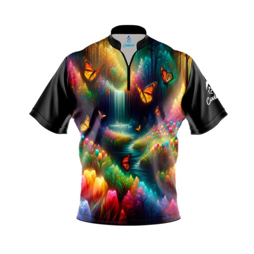 Social Butterfly Fast Track CoolWick Bowling Jersey