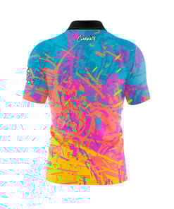Alternative view of Summertime Fast Track CoolWick Bowling Jersey