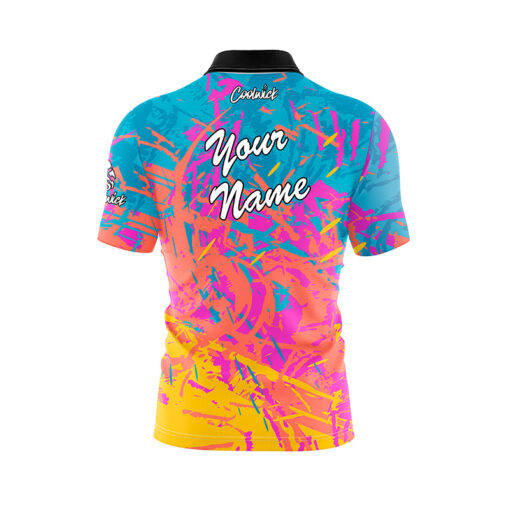 Summertime Fast Track CoolWick Bowling Jersey - Image 3