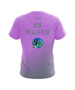Alternative view of Storm Gazmine "GG" Mason Lavender Grey CoolWick Bowling Jersey
