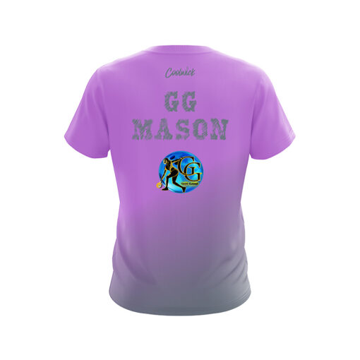 Storm Gazmine "GG" Mason Lavender Grey CoolWick Bowling Jersey - Image 2