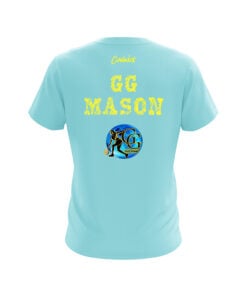 Alternative view of Storm Gazmine "GG" Mason Powder Blue Lemon Yellow CoolWick Bowling Jersey