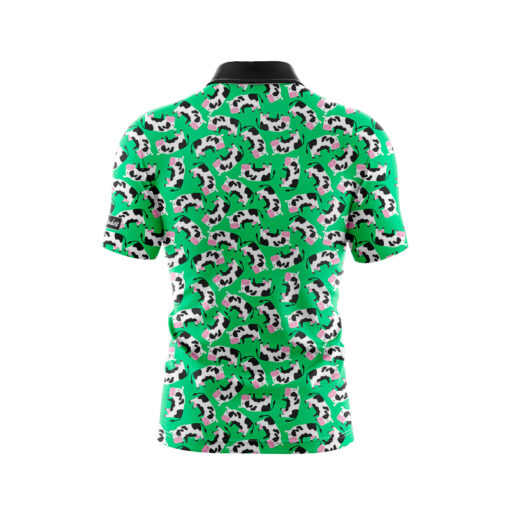 CoolWick Cow Pasture Everyday Button Polo - Image 2