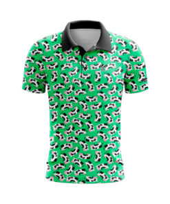 CoolWick Cow Pasture Everyday Button Polo