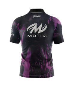 Alternative view of Motiv Jackal Ghost Fast Track CoolWick Bowling Jersey