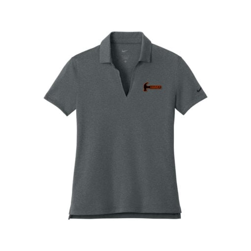 Hammer Women's Nike Dri-FIT Smooth Heather Bowling Polo - Image 4