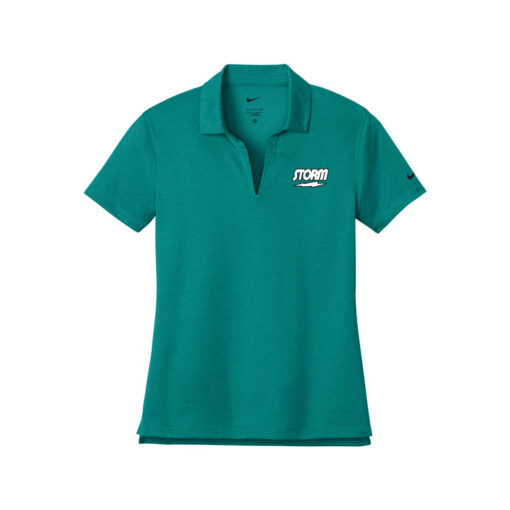 Storm Women's Nike Dri-FIT Smooth Heather Bowling Polo - Image 4