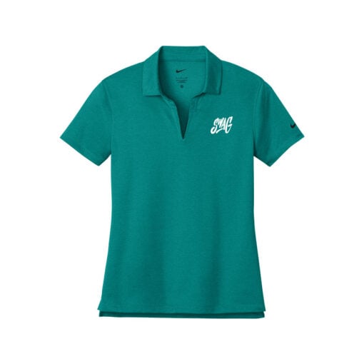 Swag Women's Nike Dri-FIT Smooth Heather Bowling Polo - Image 4