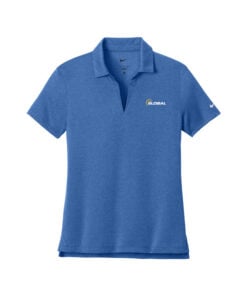 Alternative view of 900 Global Women's Nike Dri-FIT Smooth Heather Bowling Polo