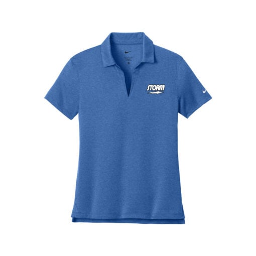 Storm Women's Nike Dri-FIT Smooth Heather Bowling Polo - Image 3