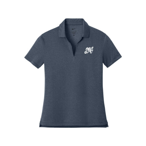 Swag Women's Nike Dri-FIT Smooth Heather Bowling Polo - Image 2