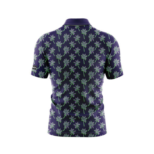 CoolWick Palm Trees Everyday Button Polo - Image 2